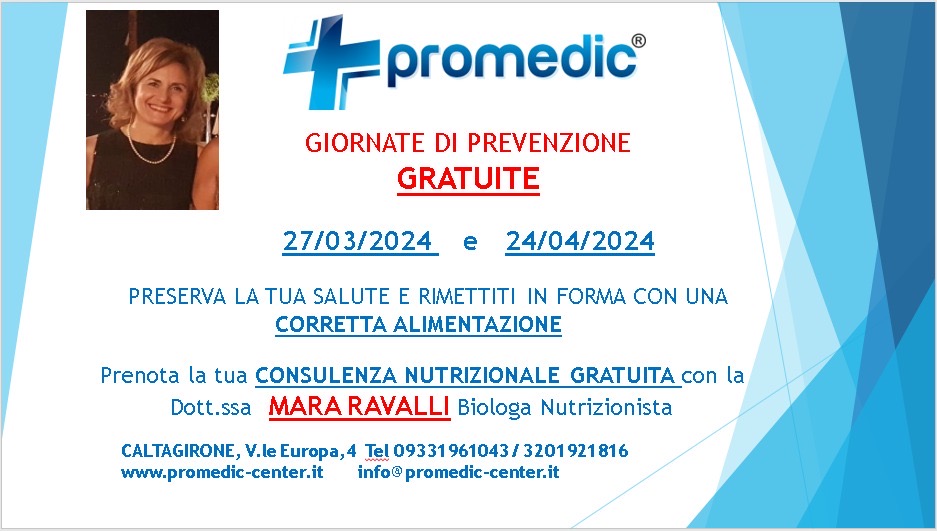 Giornata prevenzione Corretta Alimentazione